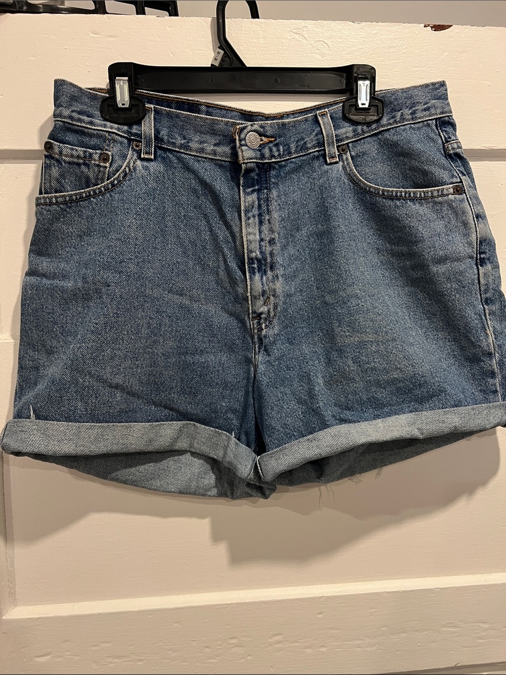 Vintage Levi’s Cut-Off Denim Shorts - Blue